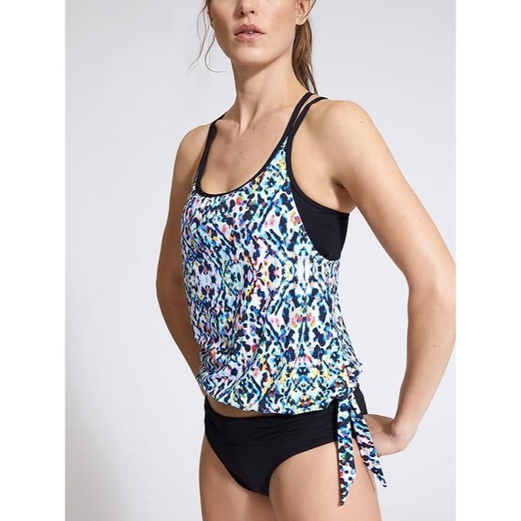 Athleta Sun Flare Blousy Tankini - Picture 1 of 6